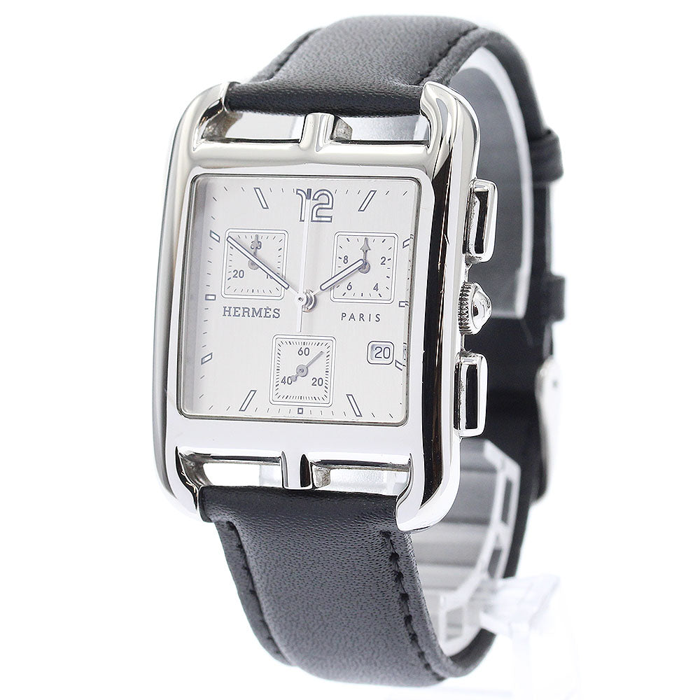 HERMES Cape Cod CC1.910 Chronograph Silver Dial Quartz Men's Watch_876186