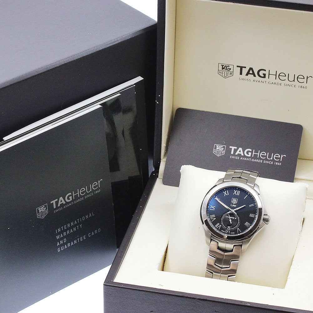 TAG HEUER Link Caliber 6 WAT2114 Date black Dial Automatic Men's Watch_876189