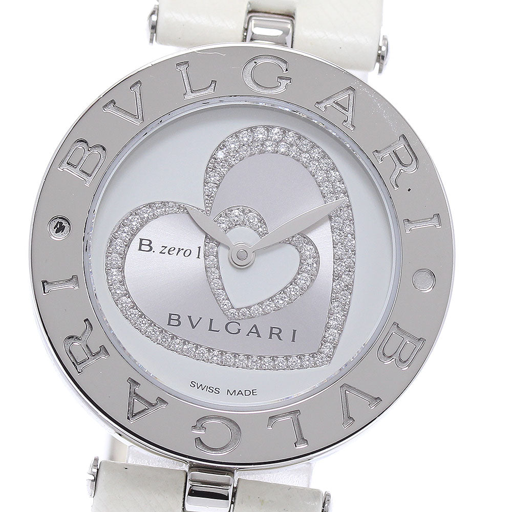 BVLGARI B.zero1 double heart BZ30S Silver Dial Quartz Ladies Watch_876229