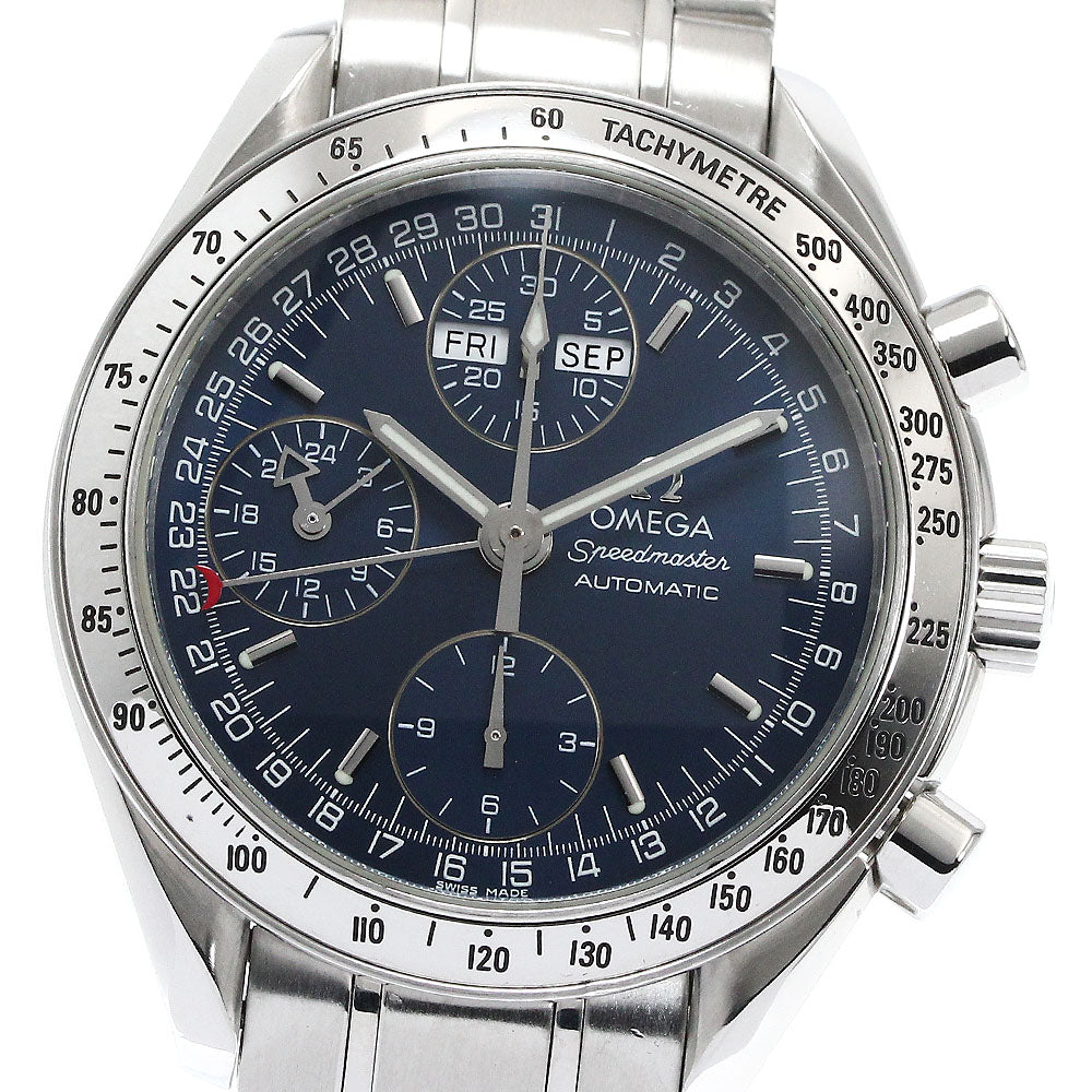 OMEGA Speedmaster 3523.80 Triple calendar Blue Dial Automatic Men's Watch_876231
