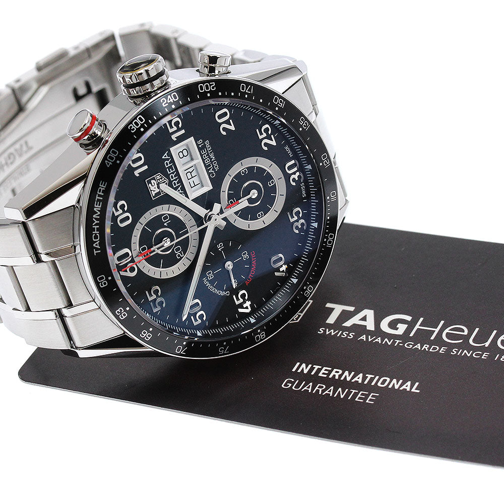 TAG HEUER Carrera Caliber 16 CV2A10.BA0796 Chronograph Automatic Men's _876233