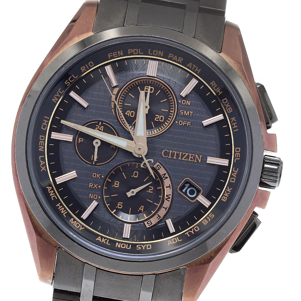 CITIZEN Atessa H804-T021395/AT8044-64E Solar Powered Radio Men's Watch_876234