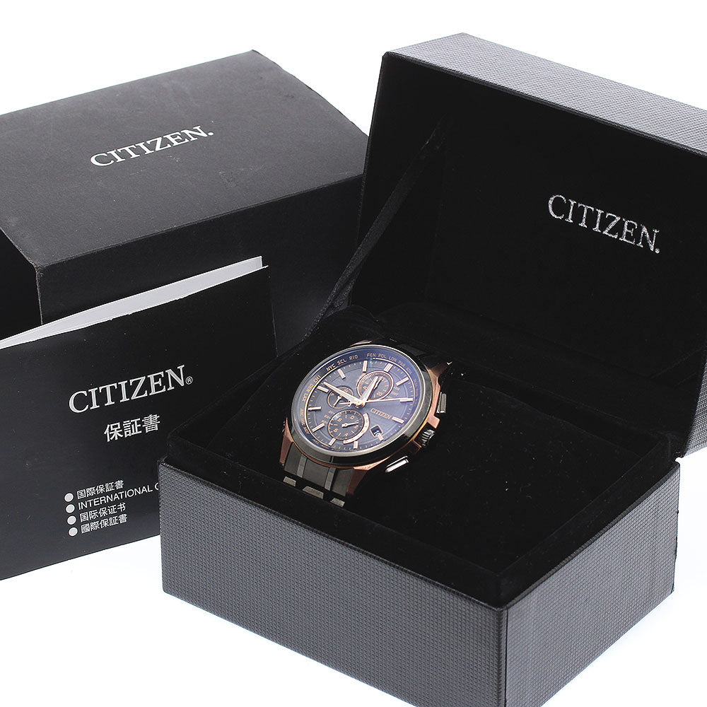 CITIZEN Atessa H804-T021395/AT8044-64E Solar Powered Radio Men's Watch_876234