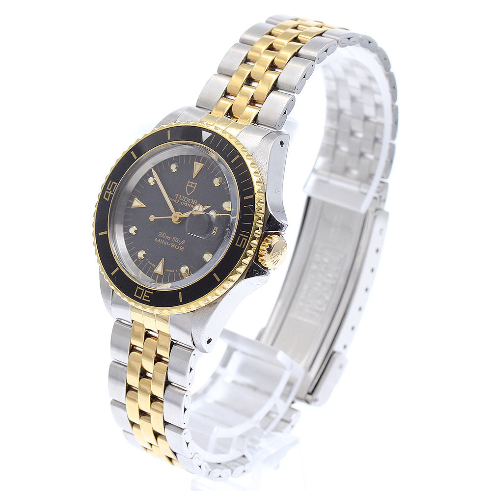 TUDOR Mini Sub Prince Oyster Date 73091 YG bezel Cal.2671 Automatic Boy's_876261