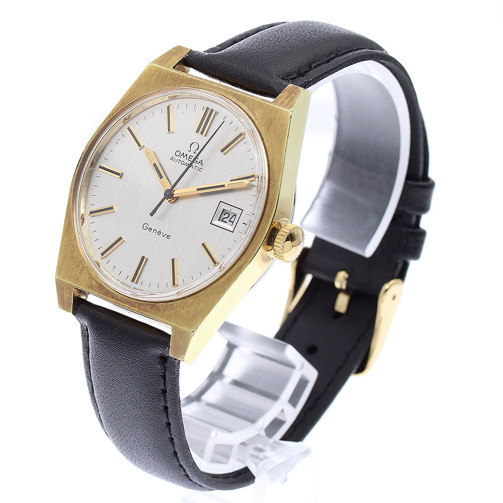 OMEGA Geneve 166.0118 Date Cal.1481 Silver Dial Automatic Men's Watch_876311