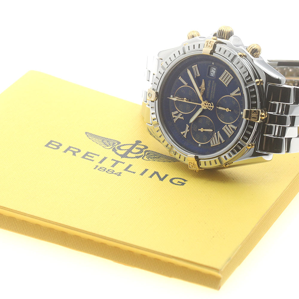 BREITLING Crosswind B13355 Chronograph Date Automatic Men's Watch_876388