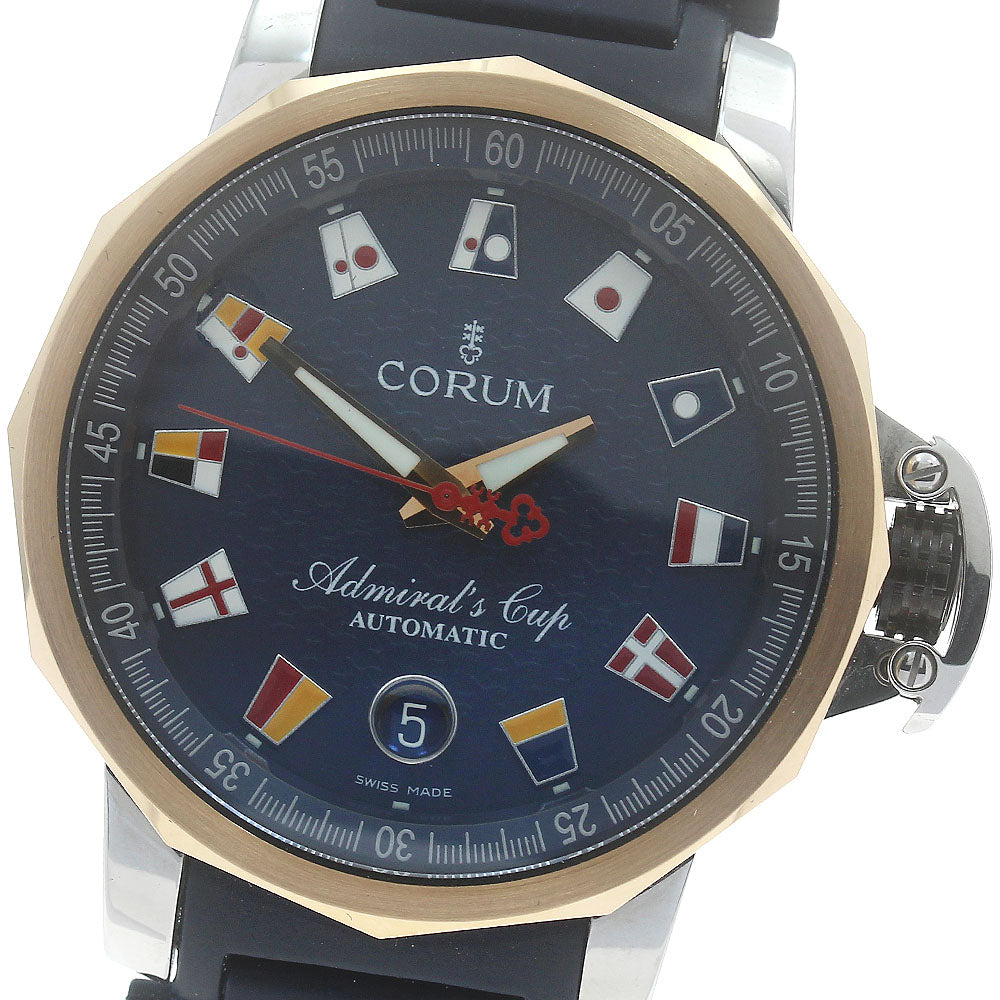 CORUM Admirals Cup Trophy 41 082.833.24 Date Automatic Men's Watch_876418
