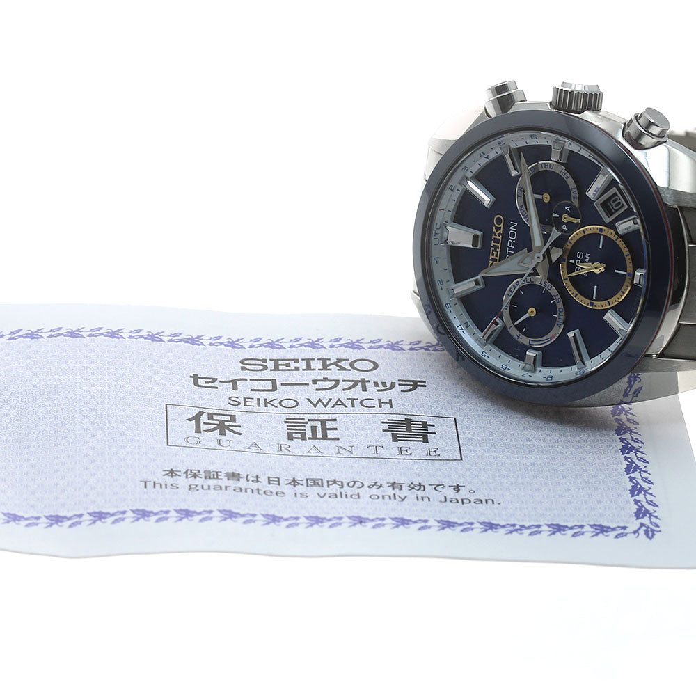 SEIKO Astron SBXC045/5X53-0AT0 GPS Solar Powered Radio Men's Watch_876426