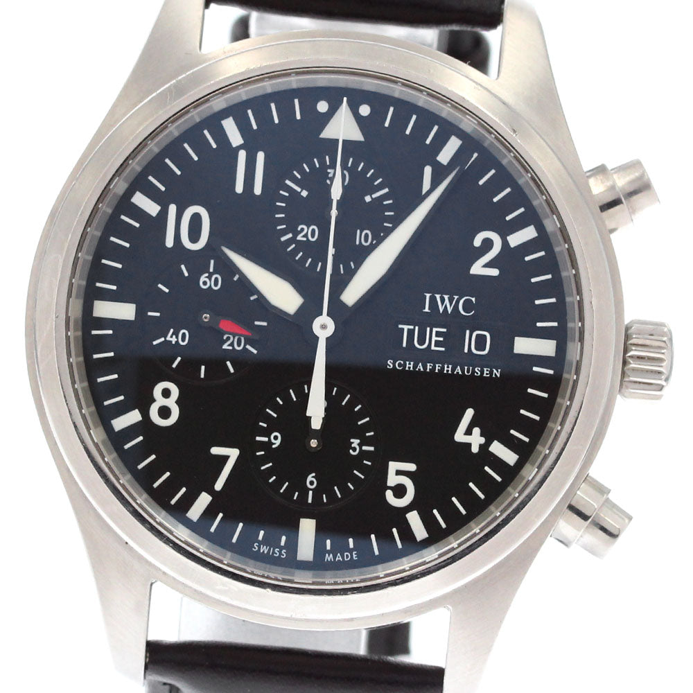 IWC SCHAFFHAUSEN Pilot watch IW371701 Chronograph Automatic Men's Watch_876429