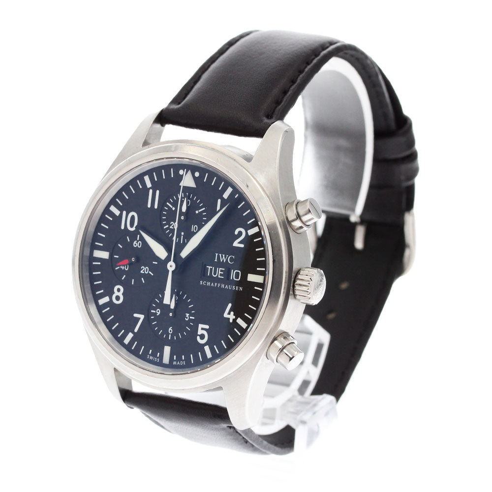 IWC SCHAFFHAUSEN Pilot watch IW371701 Chronograph Automatic Men's Watch_876429