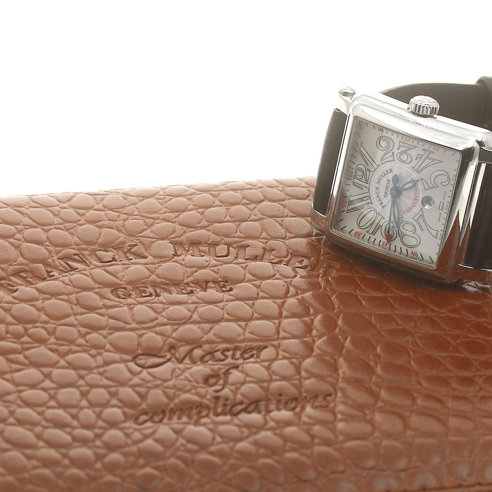 FRANCK MULLER Conquistador 10000L Date Silver Dial Automatic Ladies Watch_876440