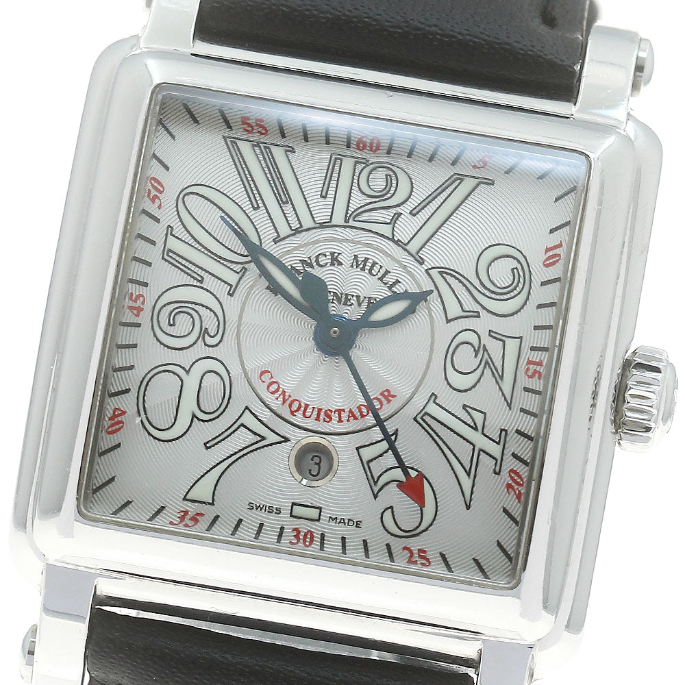 FRANCK MULLER Conquistador 10000L Date Silver Dial Automatic Ladies Watch_876440
