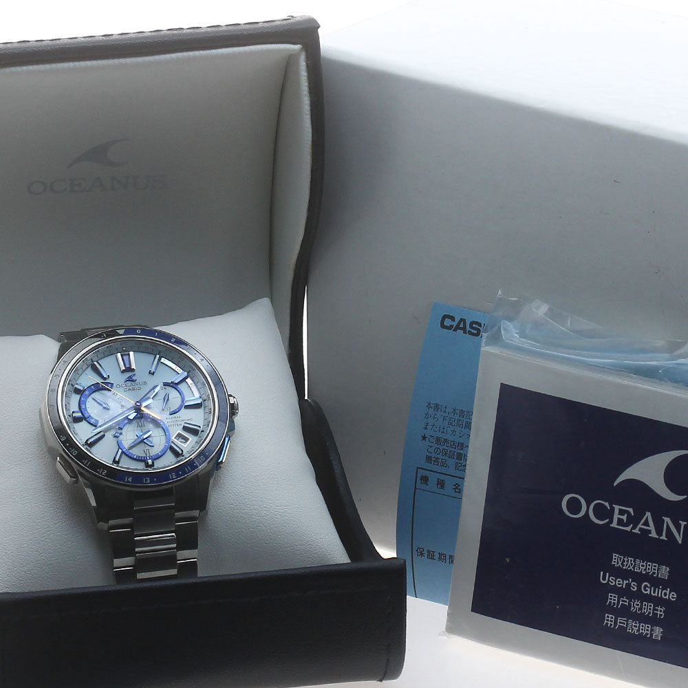 CASIO Oceanus OCW-G1100C-7AJF Solar Powered Radio Men's Watch_876482