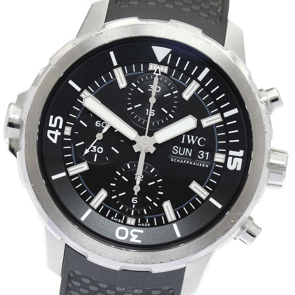 IWC SCHAFFHAUSEN Aqua timer IW376803 Chronograph day date Automatic Men's_876493