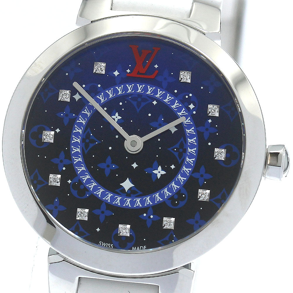 LOUIS VUITTON Tambour Slim PM Kobe store limited QA171 11P Quartz Ladies_876497