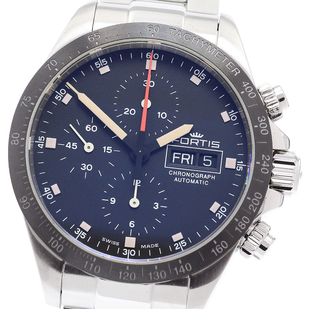 FORTIS Stratliner 401.26.31M Chronograph day date Automatic Men's Watch_876504