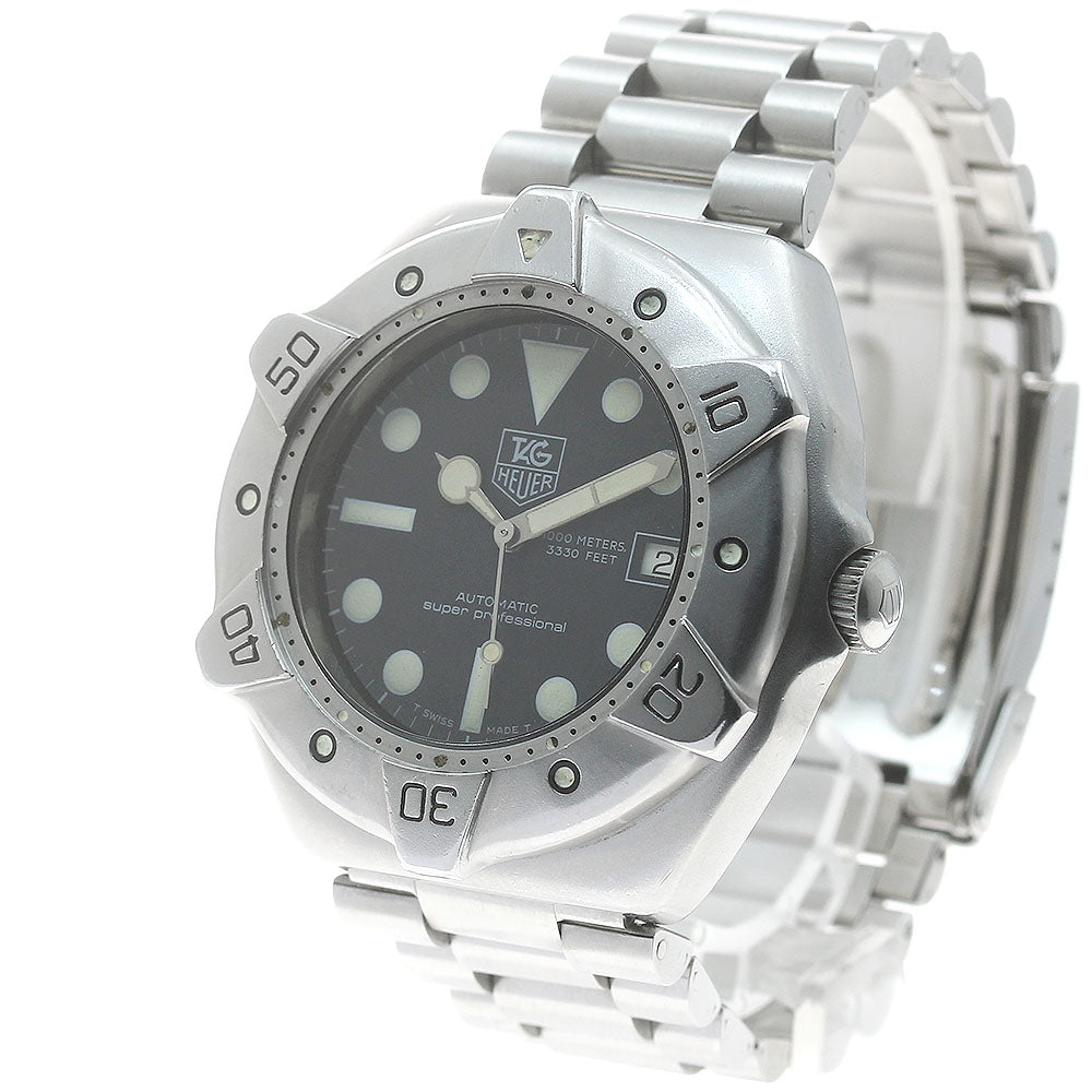 TAG HEUER Super professional 840.006 Date black Dial Automatic Men's_876509