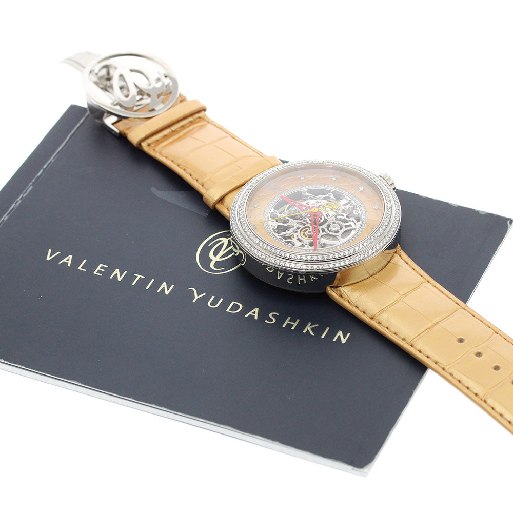JACOB&CO Valentin Yudashkin collaboration WVY-051 Diamond Bezel skeleton Dial Automatic Men's Watch_876516