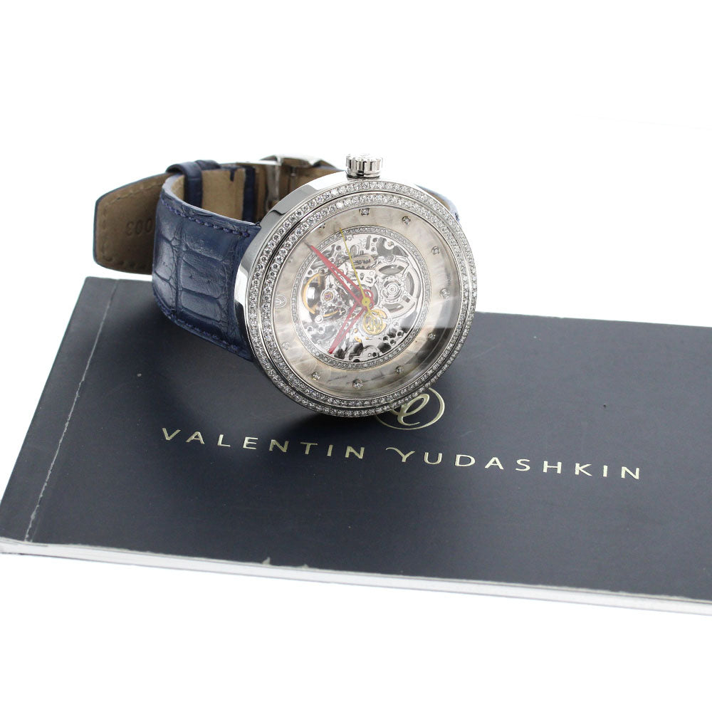 JACOB&CO Valentin Yudashkin collaboration WVY-088 Diamond Bezel skeleton Dial Automatic Men's Watch_876518