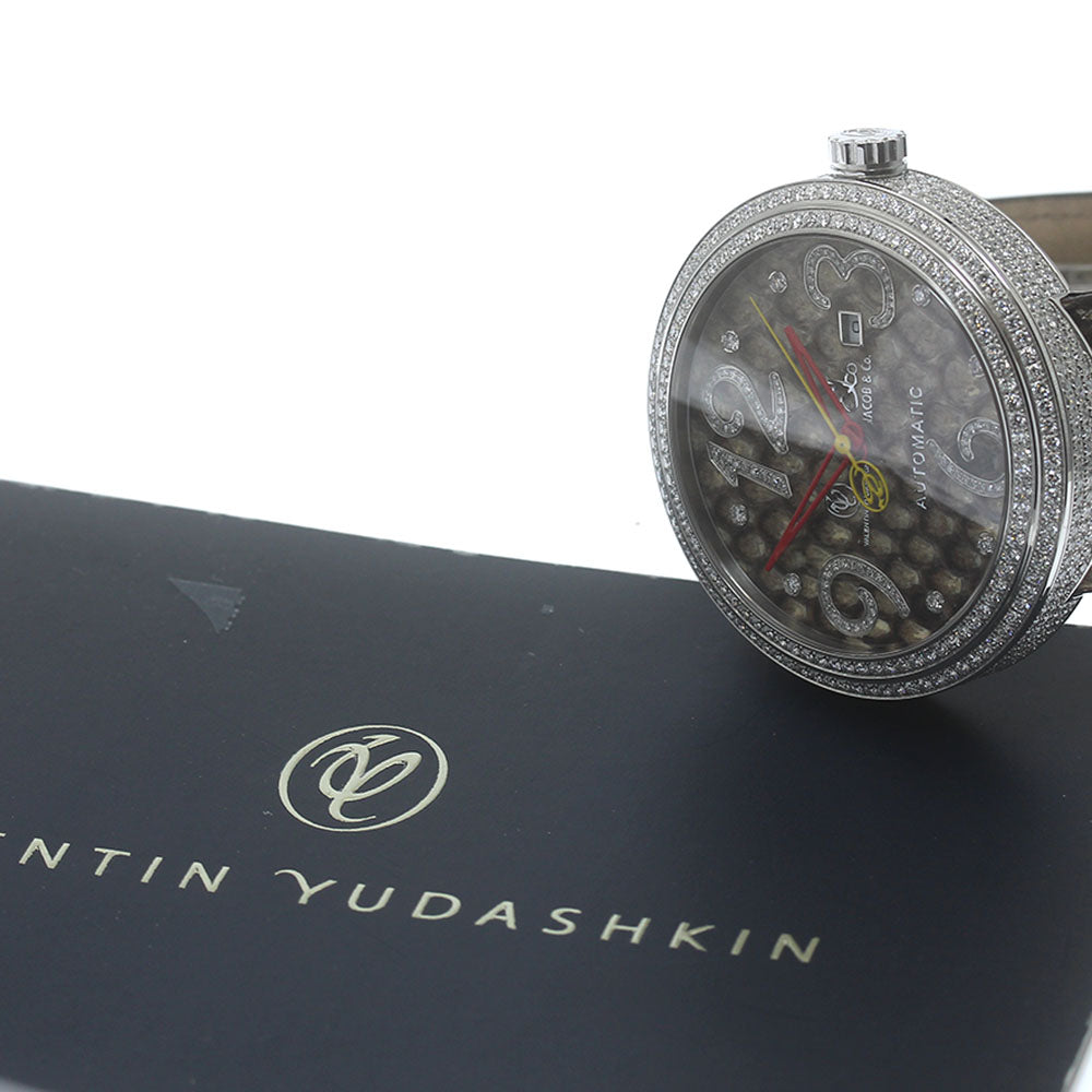 JACOB&CO Valentin Yudashkin WVY-019DC Diamond Bezel Date 48mm beige Dial Automatic Men's Watch_876519