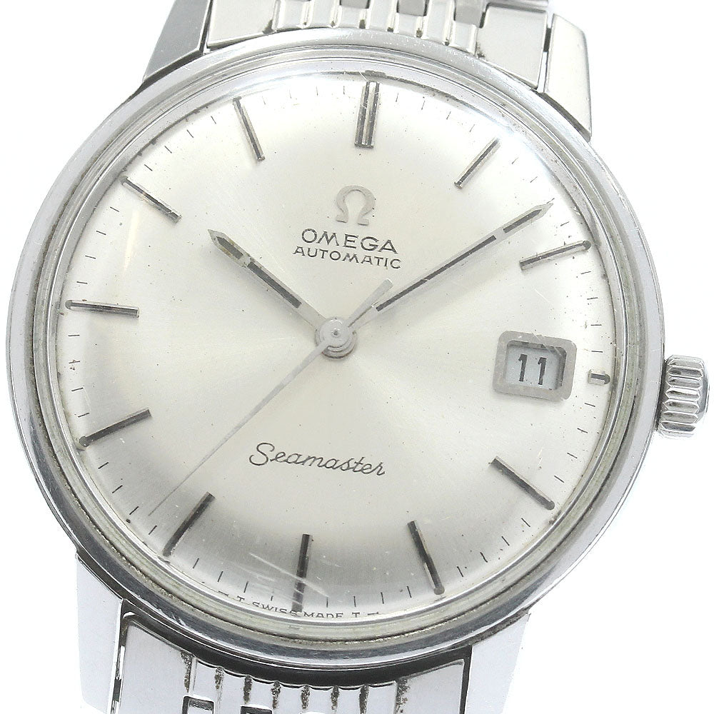 OMEGA Seamaster 166.037SP Date cal.565 Silver Dial Automatic Men's Watch_876539