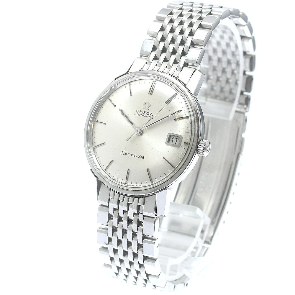 OMEGA Seamaster 166.037SP Date cal.565 Silver Dial Automatic Men's Watch_876539