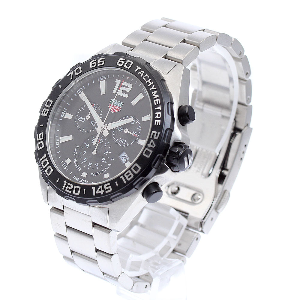 TAG HEUER Formula 1 CAZ1010 Chronograph black Dial Quartz Men's Watch_876542