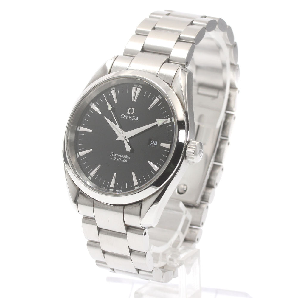 OMEGA Seamaster Aqua Terra 2517.50 Date Black Dial Quartz Men's Watch_876549