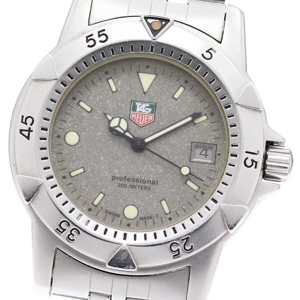 TAG HEUER Professional 200 959.713G Date gray Dial Quartz Men's Watch_876593
