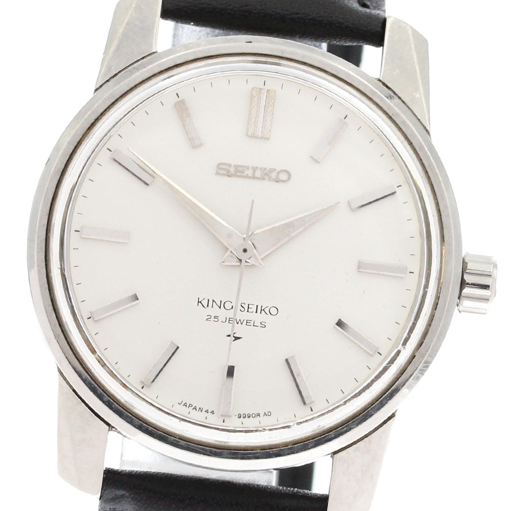 SEIKO KS King Seiko 44-9990 cal.44 Silver Dial Hand Winding Men's Watch_876594