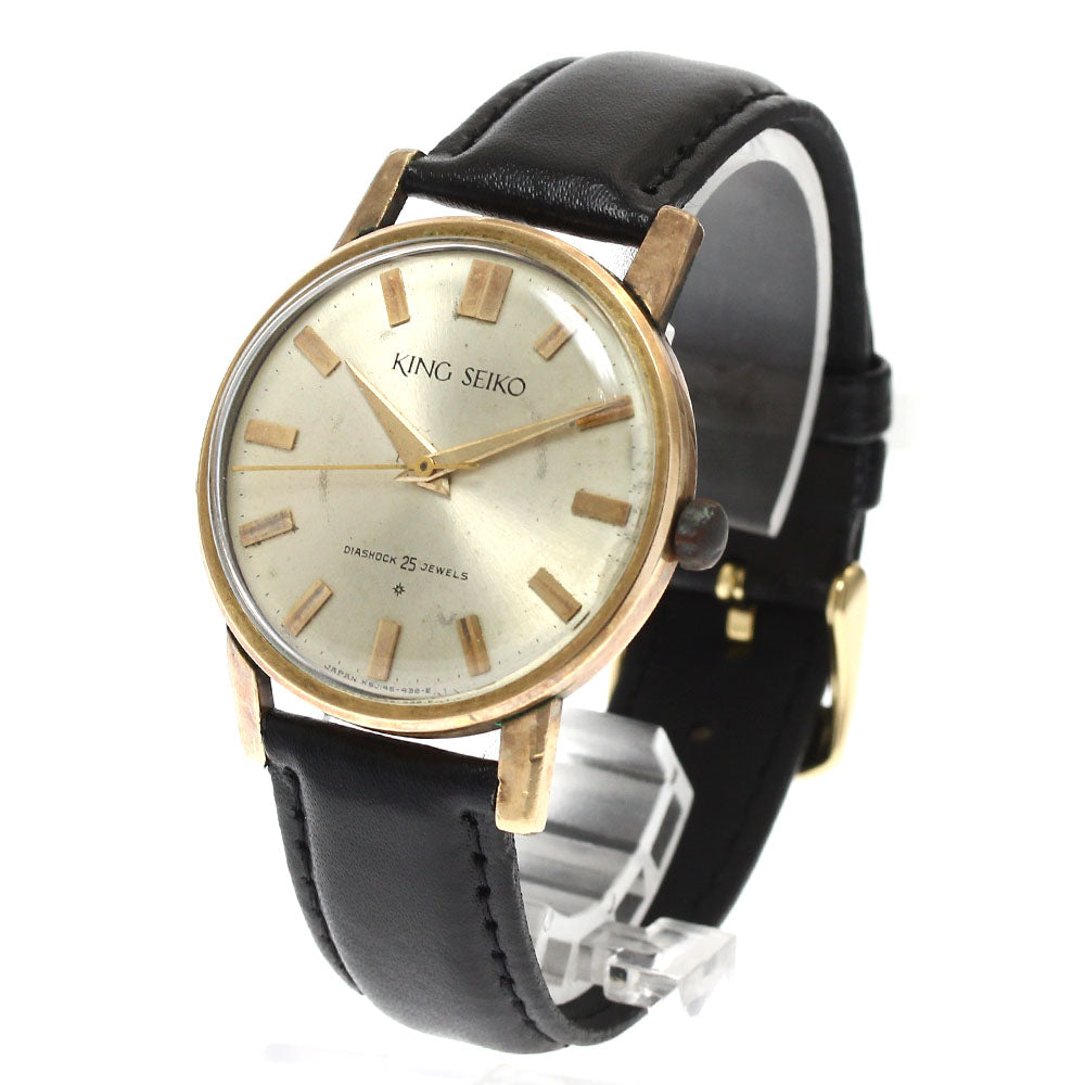 SEIKO King Seiko J14102E First model gold Dial Hand Winding Men's Watch_876597