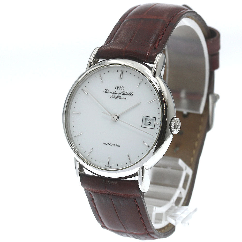 IWC SCHAFFHAUSEN Portofino IW351320 Date white Dial Automatic Men's Watch_876629