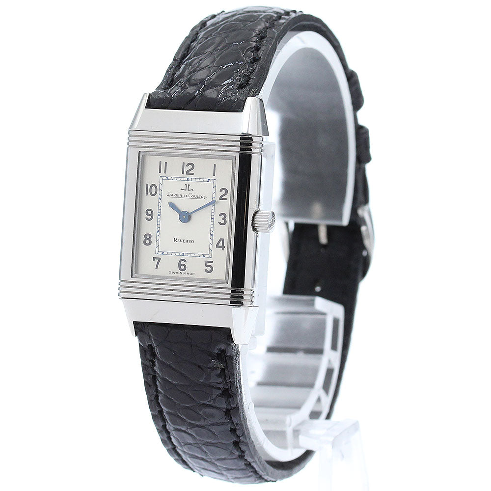 JAEGER-LECOULTRE Reverso 260.8.08/Q2618420 Silver Dial Quartz Ladies Watch_876630