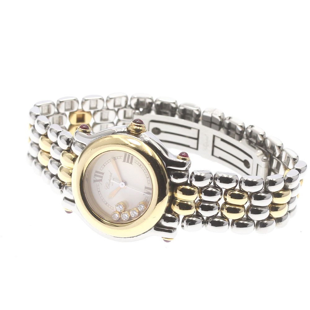 Chopard Happy sports 27/8278-21 5P diamond white Dial Quartz Ladies Watch_876635