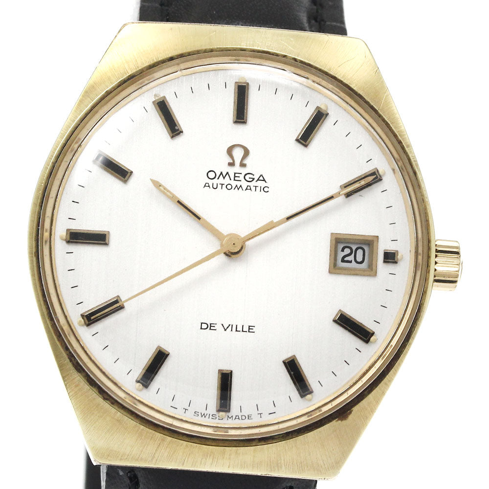 OMEGA De Ville 166.051 TOOL107 Silver Dial Automatic Men's Watch_876735