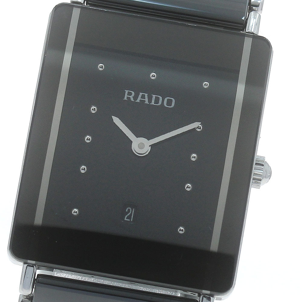 RADO Diastar 160.0486.3 Date black Dial Quartz Ladies Watch_876840