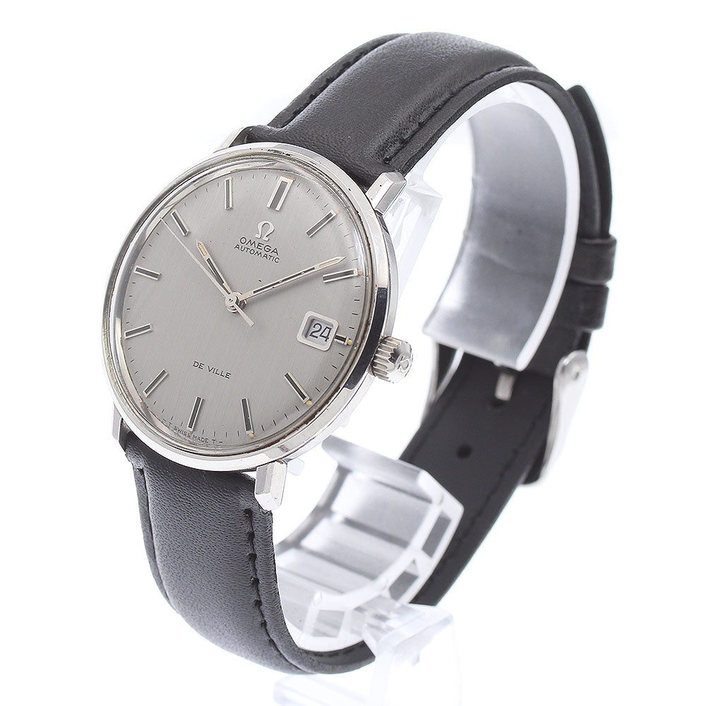 OMEGA De Ville 166033 Date Silver Dial Automatic Men's Watch_876942