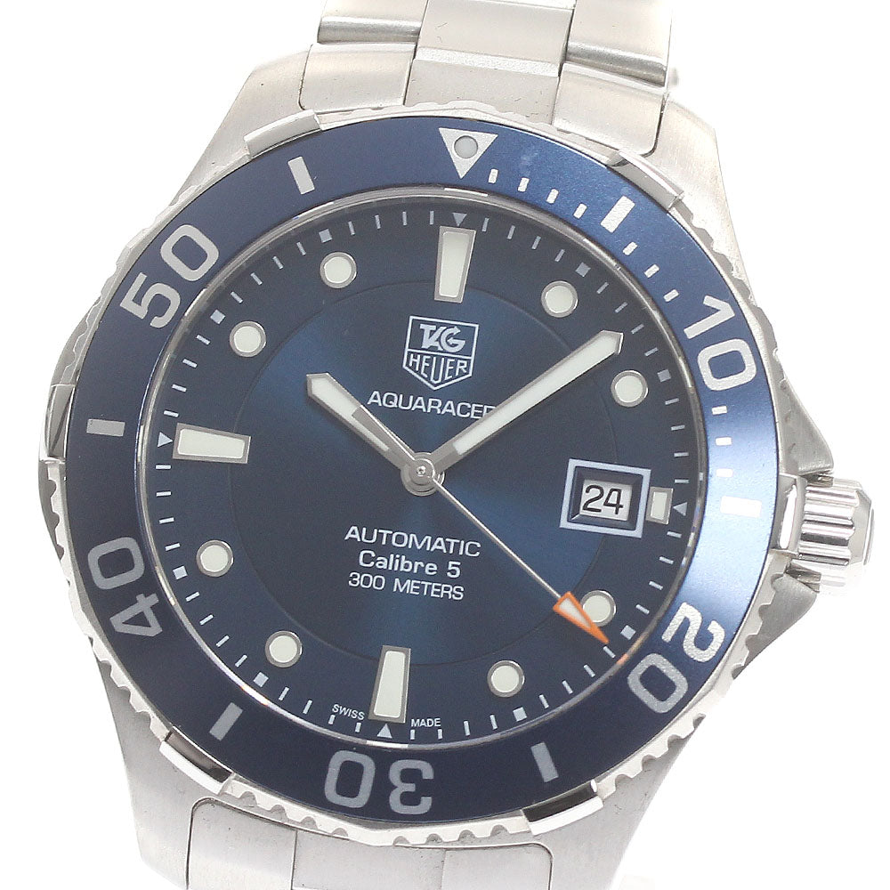 TAG HEUER Aqua racer WAN2111 Caliber 5 Date blue Dial Automatic Men's_876986