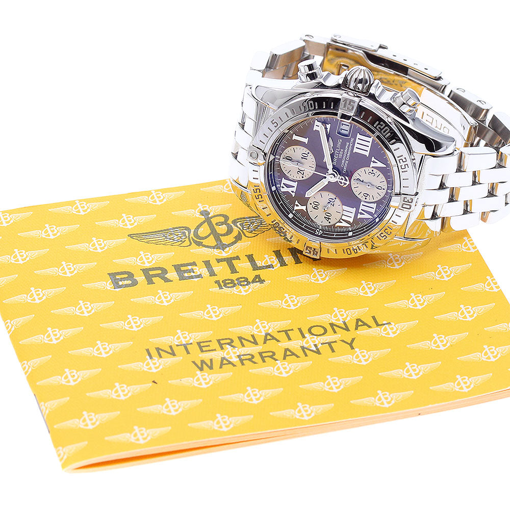 BREITLING Chrono cockpit A13357 Chronograph Brown Dial Automatic Men's_877025