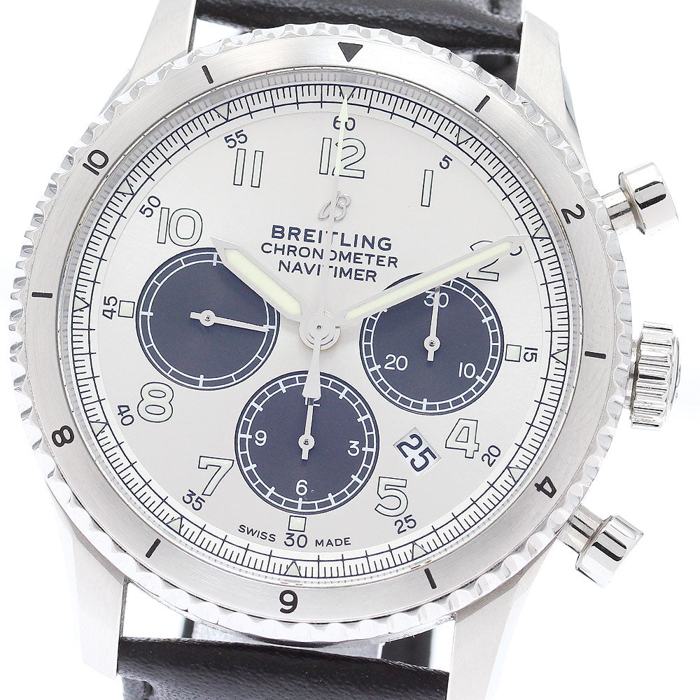 BREITLING Navitimer8 AB0117 Chronograph Silver Dial Automatic Men's Watch_877026