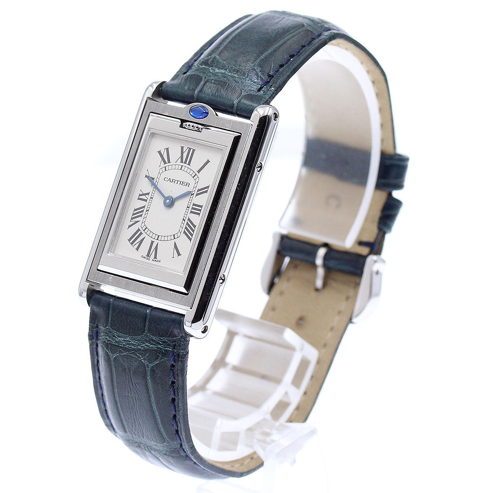 CARTIER Tank bath curant MM W1011258 Silver Dial Quartz Men's Watch_877040