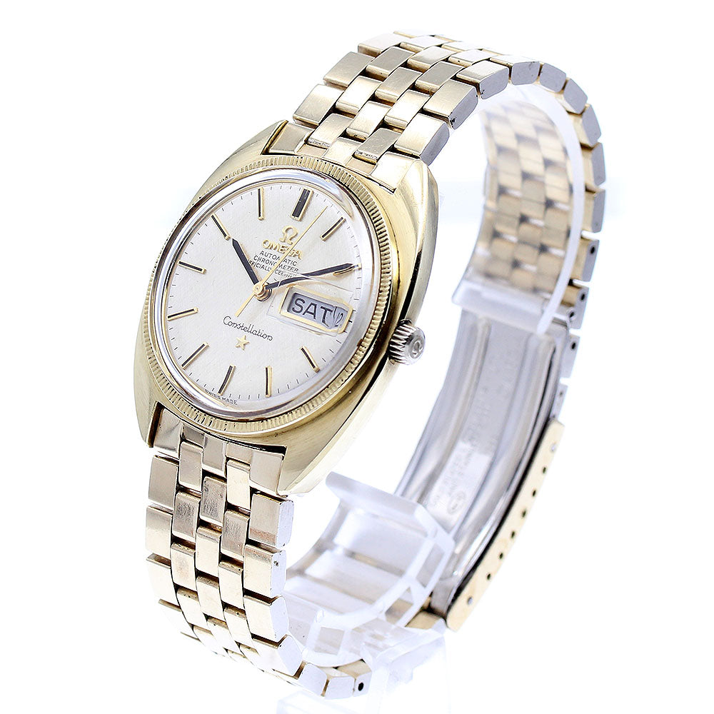 OMEGA Constellation 168029 YG bezel day date cal.751 Automatic Men's_877045