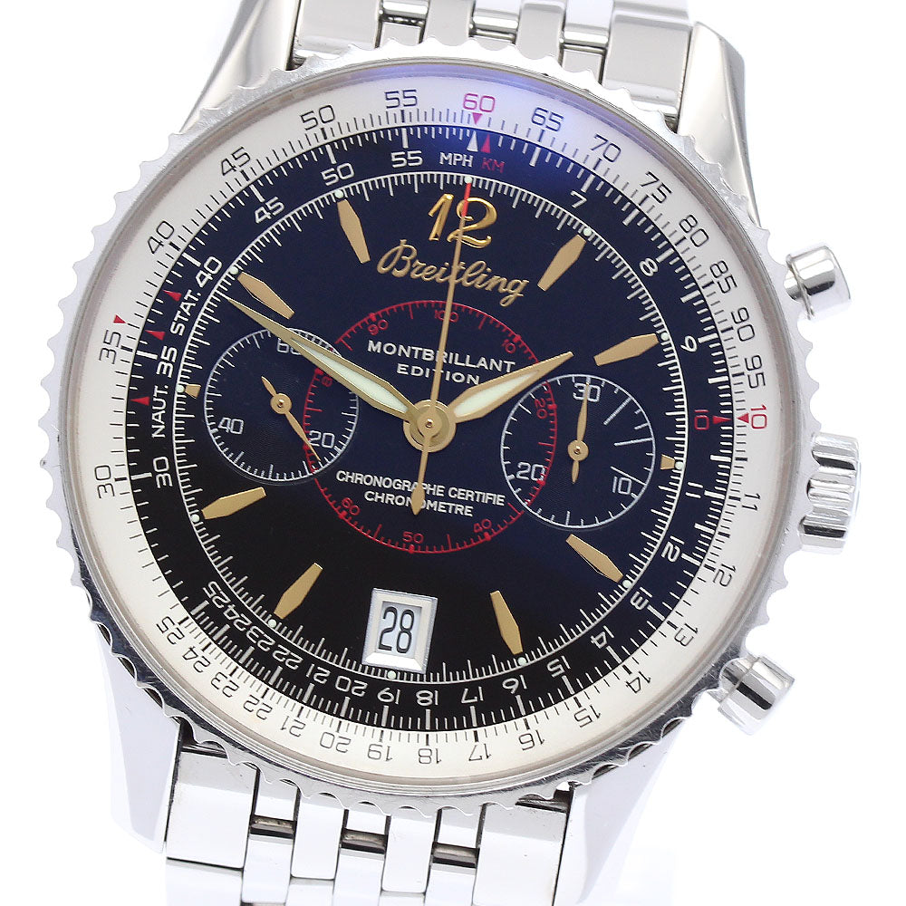 BREITLING Montbrillant Navitimer A48330 Chronograph Date Hand Winding_877050