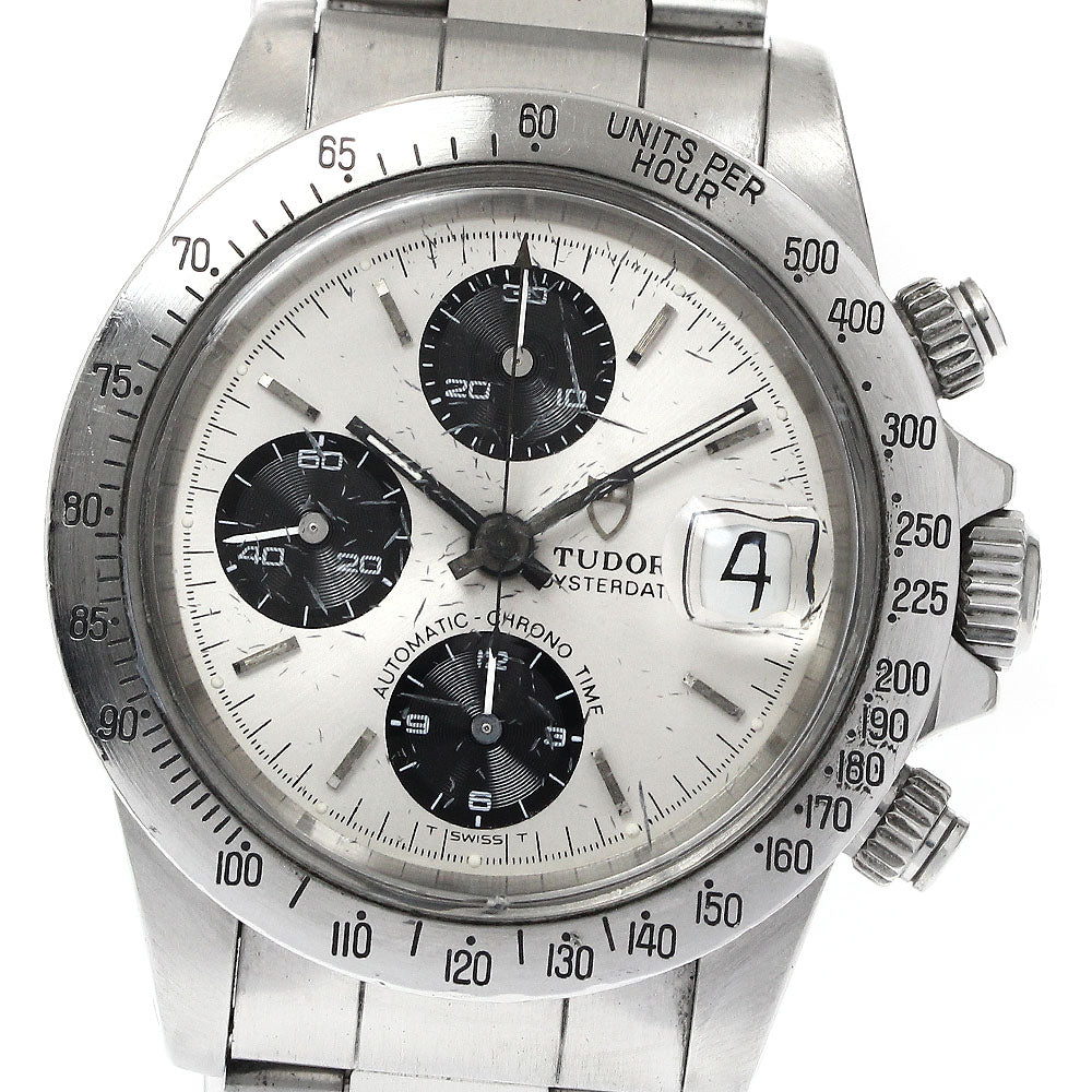 TUDOR Oyster Date Chronotime 79180 Silver / Black Dial Automatic Men's_877054