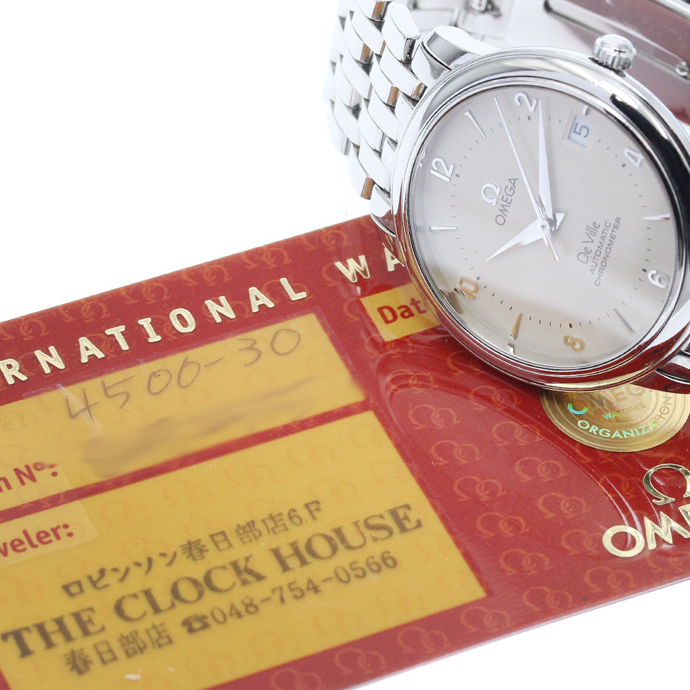 OMEGA De Ville 4500.30 Chronometer Beige Dial Automatic Men's Watch_877062