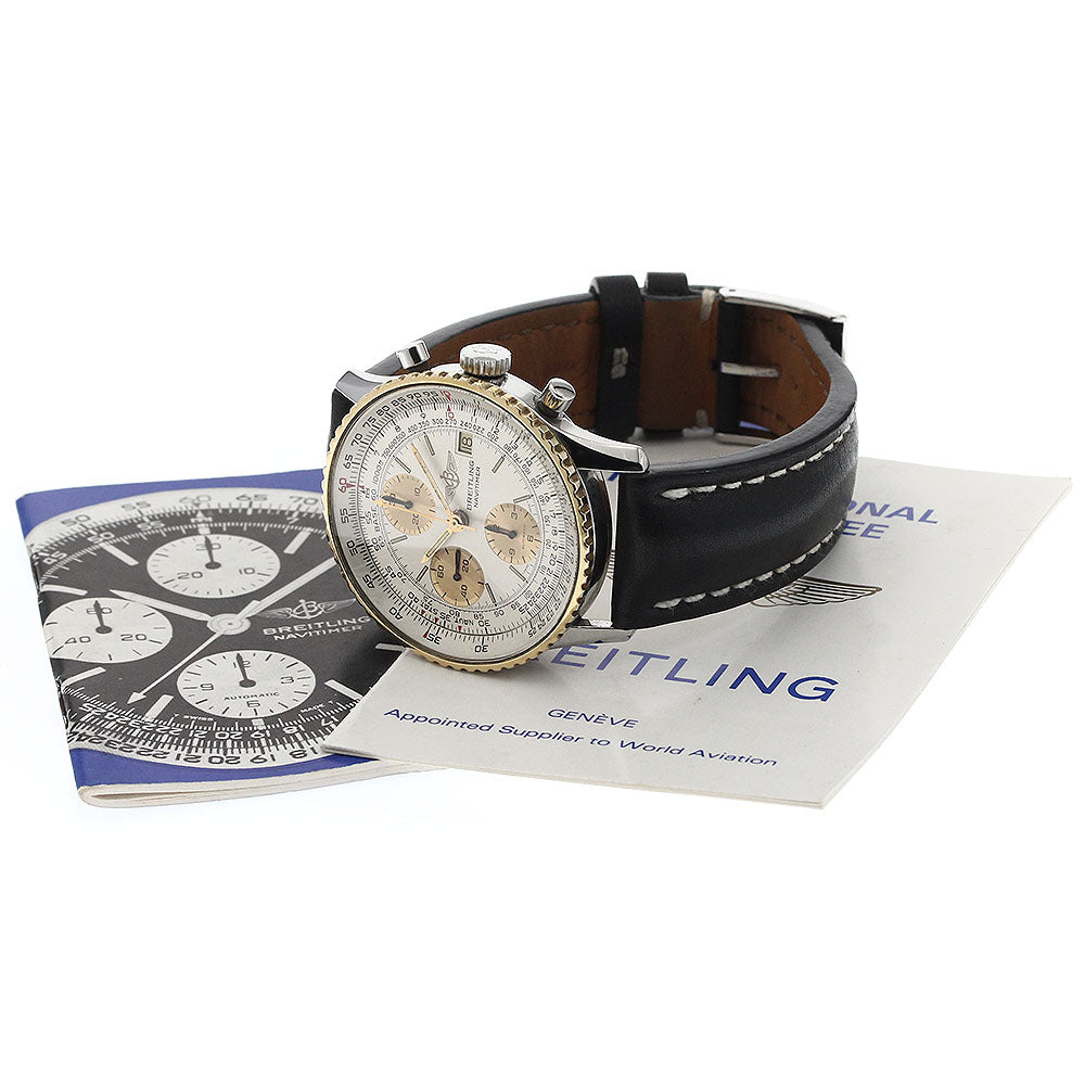 BREITLING Old Navitimer 81610 Chronograph Silver Dial Automatic Men's_877069