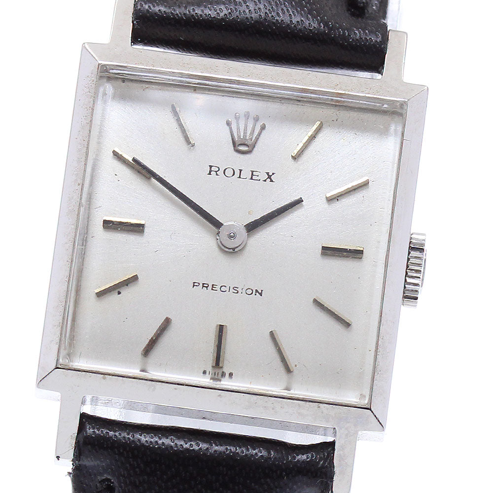 ROLEX Precision Cal.1400 Silver Dial Hand Winding Ladies Watch_877072