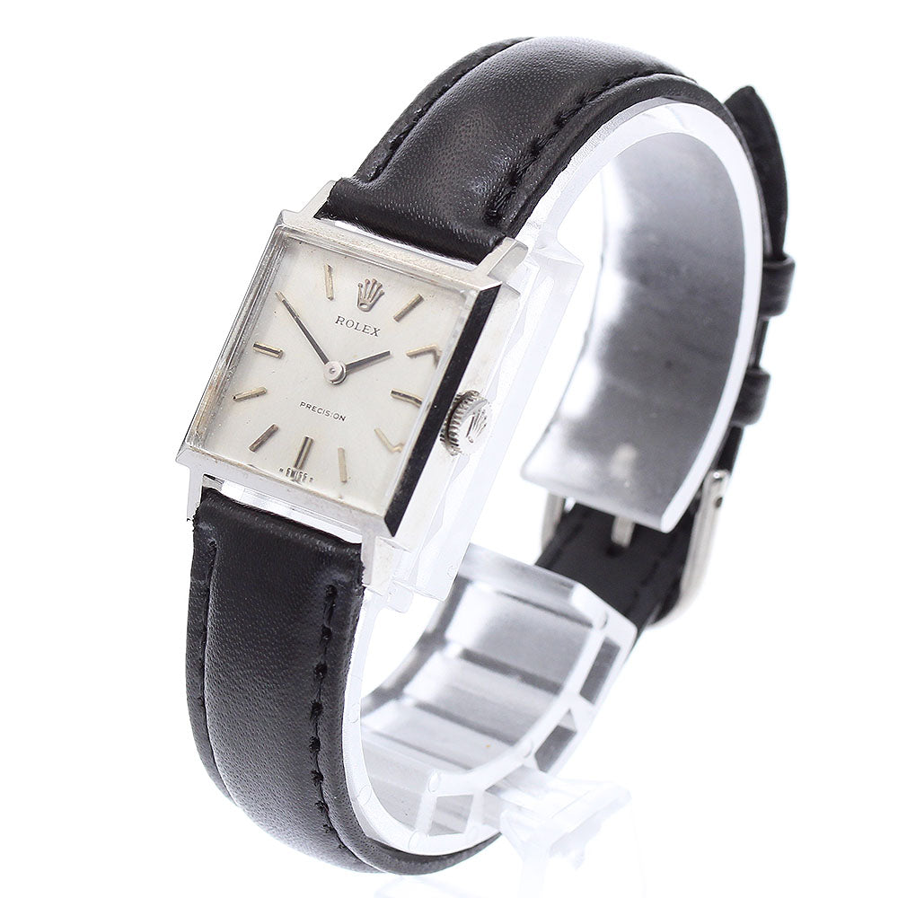 ROLEX Precision Cal.1400 Silver Dial Hand Winding Ladies Watch_877072