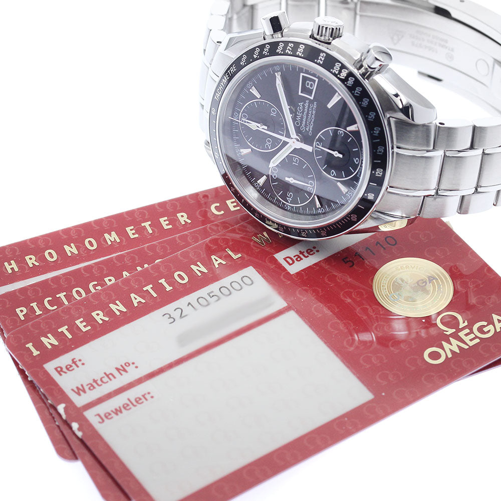 OMEGA Speedmaster 3210.50 Date Black Dial Automatic Men's Watch_877076