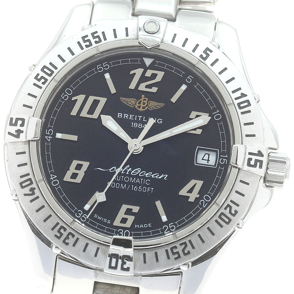 BREITLING Colt Ocean A17350 Date black Dial Automatic Men's Watch_877156